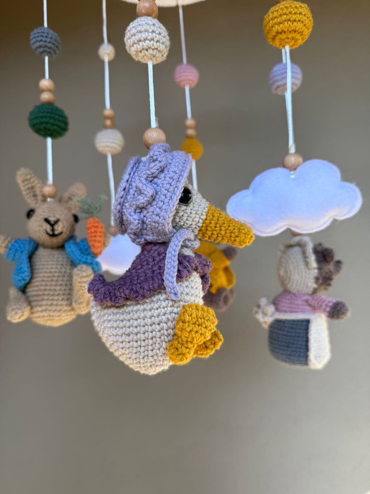 Crochet newborn snuggles.
