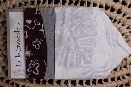 Reversable Drool Bib Set of Three
