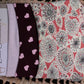 Reversable Drool Bib Set of Three