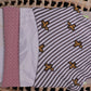Reversable Drool Bib Set of Three