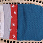 Reversable Drool Bib Set of Three Neutral