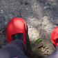 Leather baby shoes