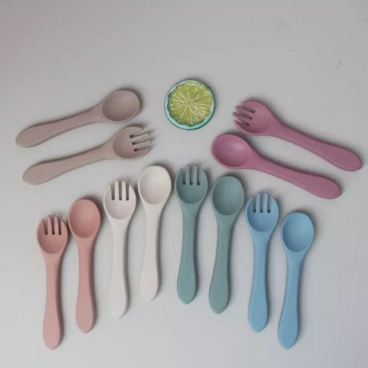 Silicone Spoon & Fork